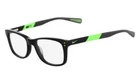 Nike 5538 001 Eyeglasses Black Neon Green 49 - 17 135 Just Do It Swoosh New. Price: $65.00.
