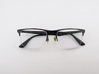 Ray Ban Eyeglasses, Frames Only, Rb 6362 2509, 53-19-145, Black, Half Rim Pre-owned. Price: $39.99.