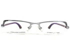 Prodesign Denmark Eyeglasses Frames 4111 C.6522 Purple Silver Half Rim 50-18-140 New. Price: $119.88.