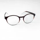 Zenni Fade Brown Round Plastic Frame Eyewear Glasses Pre-owned. Price: $25.00.