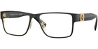 Versace Men's Black Square Eyeglass Frames VE1274 1436 55 - Made In Italy New. Price: $144.99.