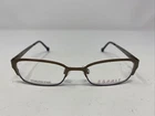 Esprit ET17409 COLOR-535 45-16-125 Mocha Brown Full Rim Eyeglasses Frame /L20 New. Price: $50.40.
