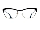 Prada Black Gold Retro Cat Eye Glasses Italy VPR570 GAQ-1O1 56 16 140 Pre-owned. Price: $147.00.
