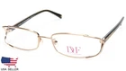 New Diane Von Furstenberg Dvf 8002 757 Gold Mesh Eyeglasses 50-18-130 B28MM. Price: $24.98.