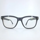 Tom Ford TF5372 090 Square Eyeglasses Blue Gunmetal Frames Italy 54-16-145 Pre-owned. Price: $199.99.