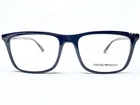 New Emporio Armani EA3110 5017 Mens Black Rectangle Eyeglasses Frames 55/18 145. Price: $124.99.
