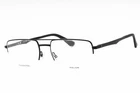 Police VPLG71M 0531 Eyeglasses Semi Matte Black Frame 55MM New. Price: $73.99.