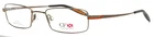 Concept Flex CX7259 Brown Mens Rectangle Full Rim Eyeglasses 50-19-140 B:27 New. Price: $24.99.