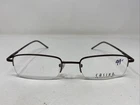 Casino Eyewear CB1078 Chc 54-19-145 Chocolate Half Rim Eyeglasses Frame WL11 New. Price: $28.00.