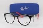 New Ray-ban Junior Rb 1628 3928 Black Red Authentic W/case Eyeglasses 48-16. Price: $78.00.