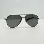 Kirkland Signature Sunglasses M36 Gunmetal Polarized 57-13-141 Pre-owned. Price: $19.00.