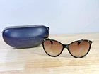 Michael Kors Sunglasses Camila M2835S Black Cat-eye Brown Gradient Lens W/ Case Pre-owned. Price: $67.38.
