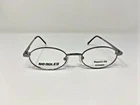 No Rules Eyeglasses Frames Choice 8 44-17-130 Black/silver Full Rim PI76 New. Price: $23.60.