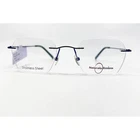Naturally Rimless Eyeglass Frames Unisex Navy NR-374 Stainless Steel 51-19-140 New. Price: $39.99.