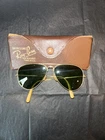 Vintage Bausch Lomb Ray-ban Original Aviator Sunglasses B&l 1/10 12K Gf Pre-owned. Price: $255.00.