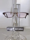 Iyoko-inyake Eyeglasses Frames 823 Col. 25 Copper Full Rim 50/19/140 New. Price: $99.00.