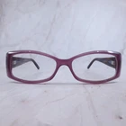 Gucci 3560 L7W Purple Rectangular Eyeglass Frames Women Interlocking Italy Pre-owned. Price: $69.12.