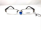 Amato Eyeglasses Frames DW561 52-18-135 Gunmetal/black Half Rim XG89 New. Price: $52.95.
