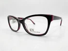 By Gwen Stefani GX011 51-16-135 B:37 Raspberry Tortoise Eyeglasses Frame New. Price: $56.00.