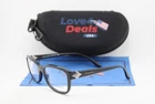 New Bvlgari 4086-B 501 Black Crystals Authentic Eyeglasses 54-17. Price: $234.36.