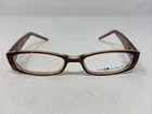 New Globe L4048-P Brown 43-15-120 Floral Full Rim Eyeglasses Frame E532. Price: $32.00.