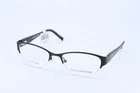 Jones York DVJ945 Black Browline Women Half Rim 48-17-135 Eyeglasses Frames. Price: $49.95.
