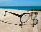 Brown Airco Z87 Vintage Eyeglasses Frames, 147 Mm Pre-owned. Price: $36.99.