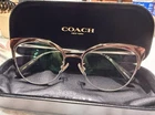 Coach HC5108 9339 Women Eyeglasses Frames Cat Brown Full Rim 54-17-140 New. Price: $54.99.