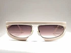 Vintage Silhouette M8020 White Gold Accent Mask Lens Austria Sunglasses Unspecified. Price: $389.00.