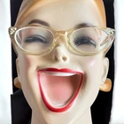 St. Moritz Rhona Eyewear Frame Only 51-16-144 Clear Cateye Eyeglasses Rhinestone Pre-owned. Price: $22.37.