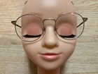 Firmoo YSL1230 Eyeglasses Round Metal Silver 50-20 138MM Frames Pre-owned. Price: $33.00.