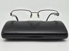 Boss Hugo 0196/U Gunmetal Tortoise Semi-rimless Eyeglasses Frame And Case Pre-owned. Price: $55.99.