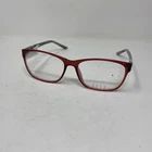 Elle Eyewear 13398 Red 53-15-135 Eyeglasses Frame G377 New. Price: $48.75.