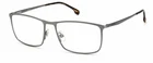 Carrera 8857 0R80 Semi Matte Dark Ruthenium Rectangle Men's Eyeglasses New. Price: $167.99.
