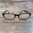 Ray-ban Rb 5150 2034 Black Clear Rectangular Eyeglasses Frames 50-19-135 Pre-owned. Price: $19.77.