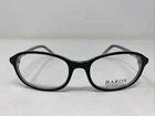 Baron Eyewear BZ06 Bk 52-16-140 Black Crystal Full Rim Eyeglasses Frame M900 New. Price: $40.00.