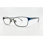 Bebe BB5144 001 Jet Eyeglasses Frames Black Blue Marble 53-17-140 Womens Pre-owned. Price: $39.99.