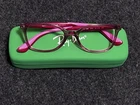 Ray-ban Junior Frames Red/pink Rb 1586 3777 Made Brazil With Case Pre-owned. Price: $17.00.