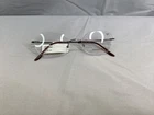 Naturally Rimless Eyeglass Frames Glasses NR343 Gun 50-19-135 004981586 New. Price: $75.00.