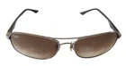 Ray-ban Rb 3484 004/M2 60-17 3P Sunglasses Silver Frames Gun Metal Arms Pre-owned. Price: $39.87.