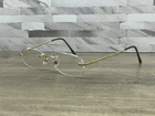 Chanel Eyeglasses Frames 2095 C.125 Yellow Gold Rimless Rectangle 51-16-135 Read Pre-owned. Price: $180.03.