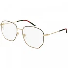 New Gucci GG0396O 001 Gold/black 56MM Eyeglasses. Price: $236.54.