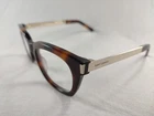 Saint Laurent Sl 583 002 Havana Silver Eyeglasses Frames 53-20-145 Italy... Pre-owned. Price: $166.96.