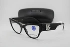New Dolce & Gabbana Dg 3378 501 Black Silver Authentic Eyeglasses 53-17. Price: $163.18.