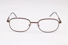 On Guard OG086 Chocolate Chrome Oval Eyeglasses Frames 53-19-140 New. Price: $29.95.