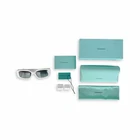 Tiffany & Co. Hardware Square Sunglasses White TF4208-U Pre-owned. Price: $590.00.
