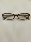 Adrienne Vittadini Av 7012 619 52-17-135 Burgundy Full Rim Eyeglasses Frame Pre-owned. Price: $20.00.