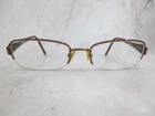 Liz Claiborne New York Eyeglasses Frame L346 0TE7 Women Brown Half Rim 50-18-135 Pre-owned. Price: $19.00.