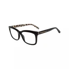 Kate Spade Woman Readers Dollie 0FP3/G6 53MM+2.5 Black Leopard - Blue Lens New. Price: $25.79.