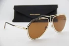 New Dolce & Gabbana Dg 2176 488/73 Gold Havana Authentic Sunglasses 59-15. Price: $187.00.